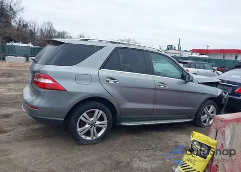 2013 Mercedes-Benz Ml 350 4Matic from USA, damaged, VIN 4JGDA5HB8DA197559